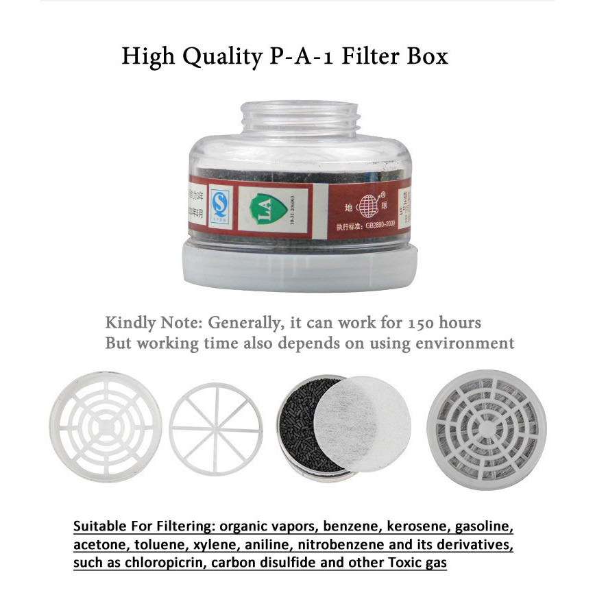 Teeth Whitening Mask - Filtros redondos para máscara de Gas