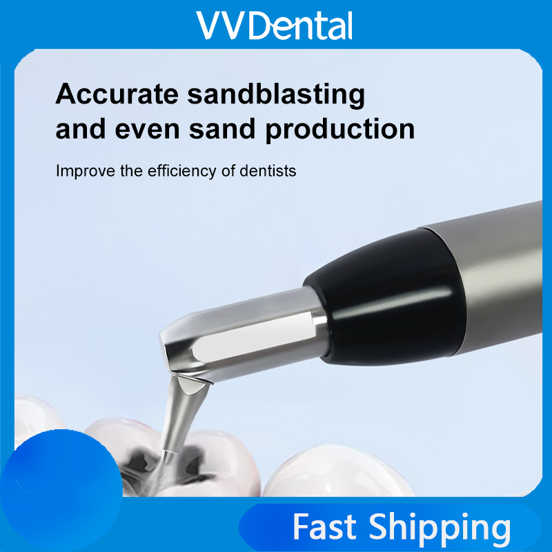 Teeth Whitening Options - Pulidor de aire abrasivo de alta