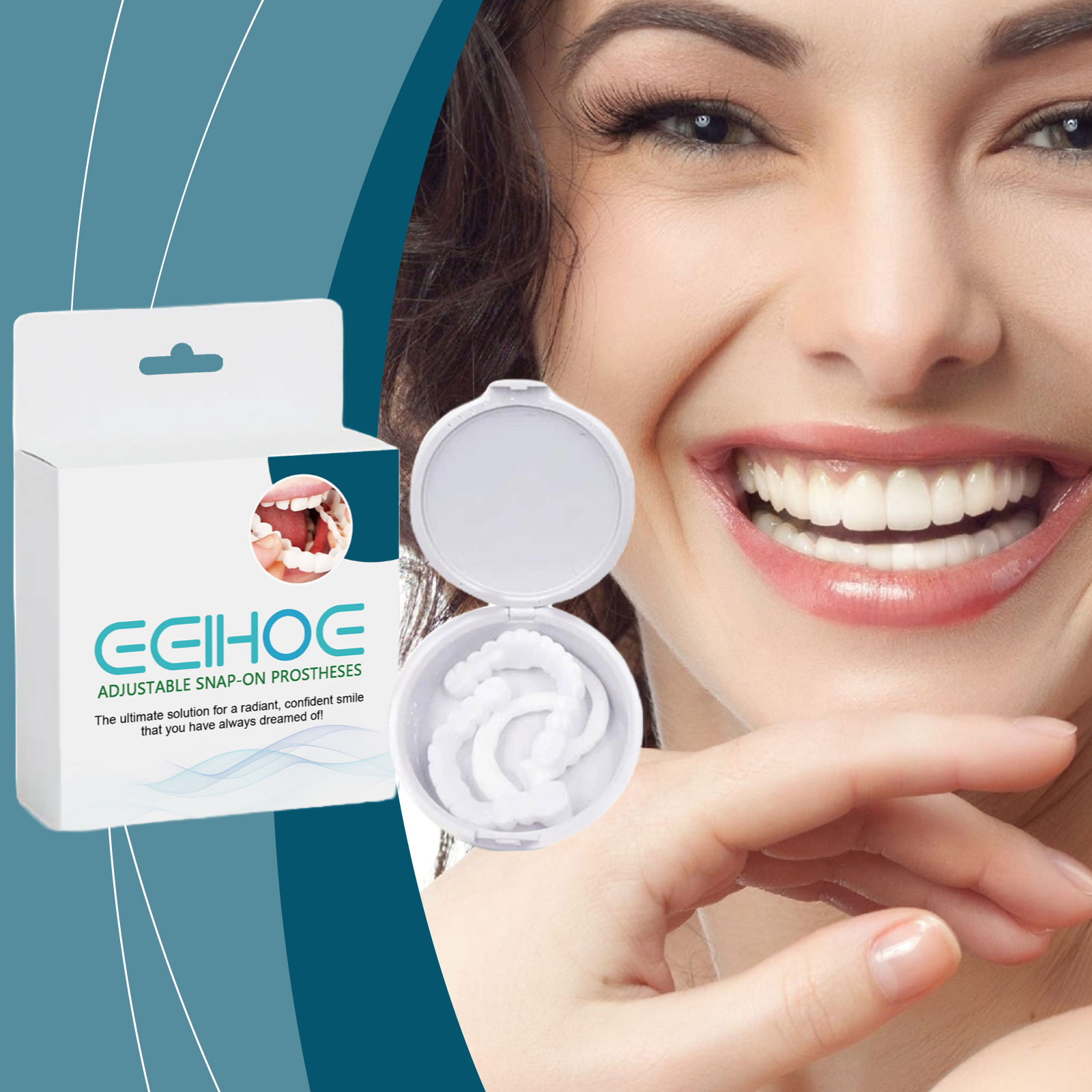 Teeth Whitening Mask - ​ EELHOE-chapa para dientes, soportes dentales