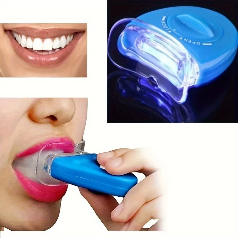 Teeth Whitening With Laser - Luz LED para Blanqueamiento Dental, Luz