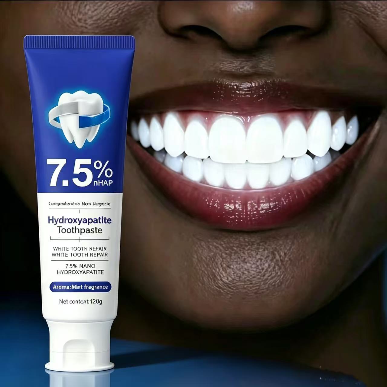 Teeth Whitening Yellow Teeth - Pasta Dental con 7.5% de Nano