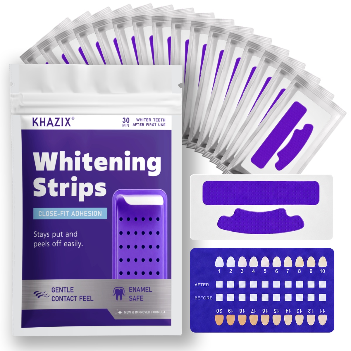 Teeth Whitening Street - 7 Tiras Blanqueadoras de Dientes para