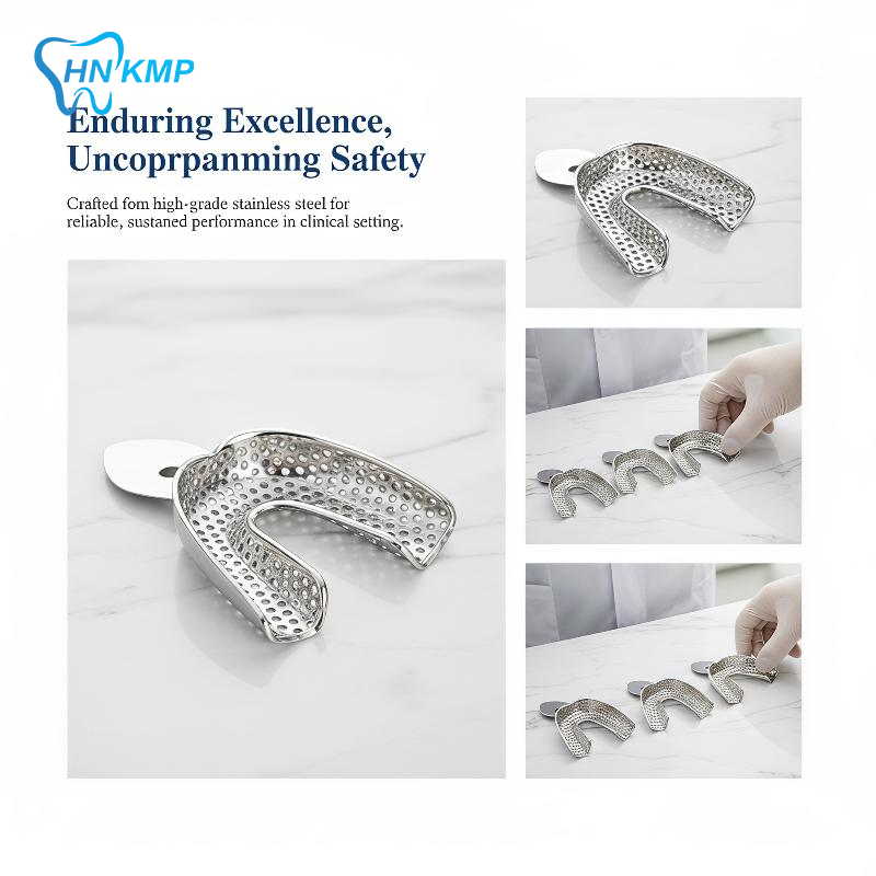 Teeth Whitening With Trays - 6 Moldes Dentales de Acero Inoxidable