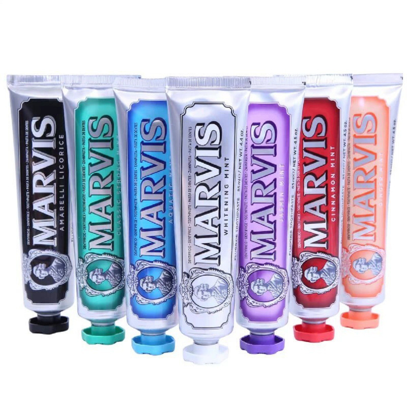 Pasta Dental Blanqueadora Marv - Teeth Whitening Marvis Toothpaste reseña y precio