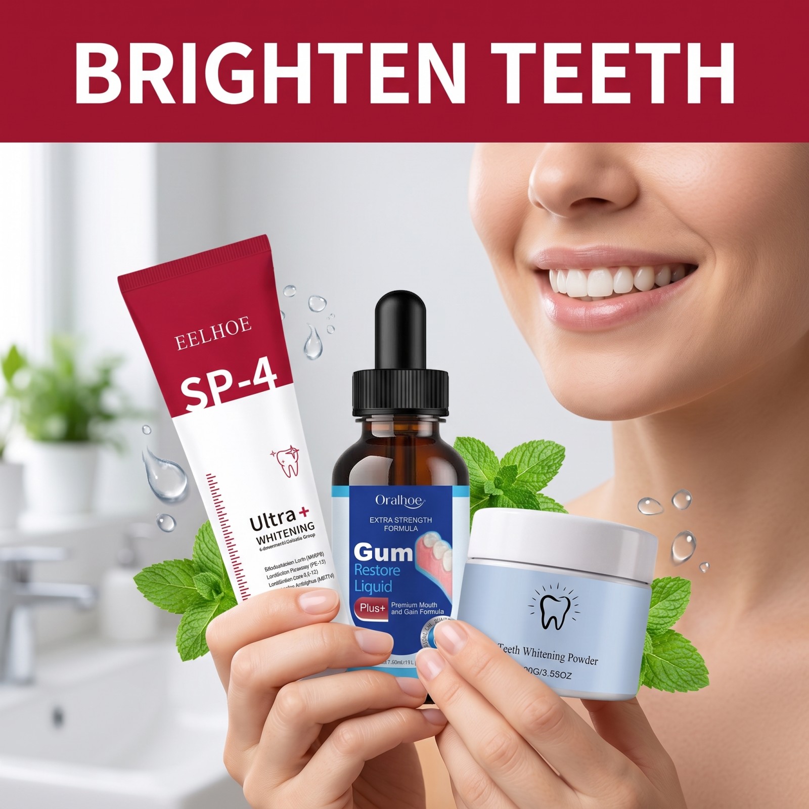 Set de Cuidado Bucal, Pasta De - Teeth Whitening Price reseña y precio
