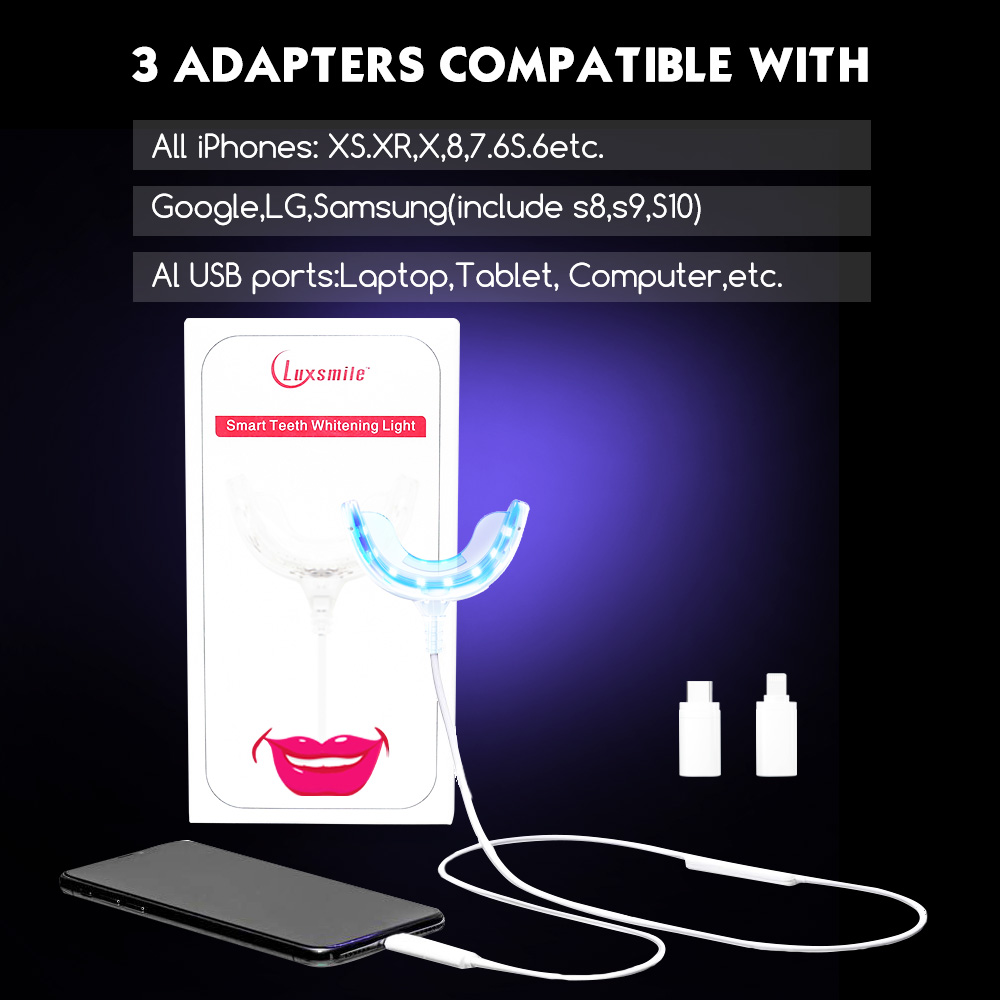 Luxsmile Smart LED blanqueamie - Teeth Whitening Charcoal reseña y precio