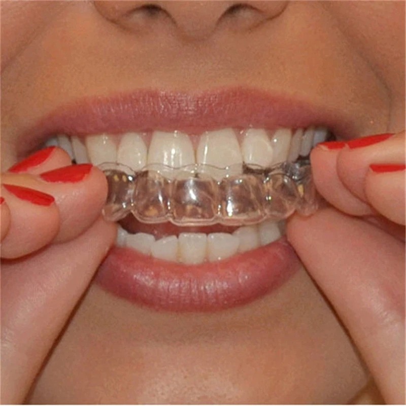 Protector bucal antironquidos  - Teeth Whitening Mask reseña y precio