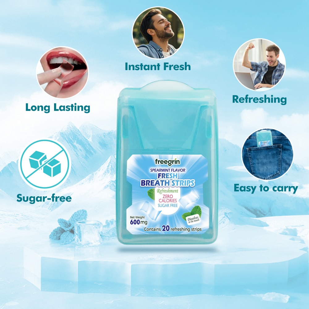 Tiras de Menta FREGRIN para Re - Teeth Whitening Street reseña y precio