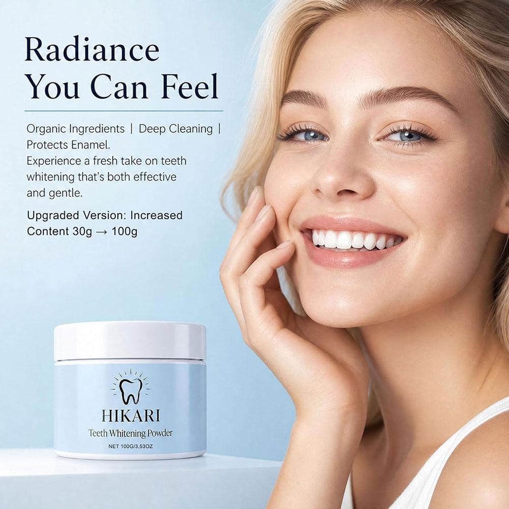 Polvo Limpiador Dental HIKARI  - Teeth Whitening Powder reseña y precio