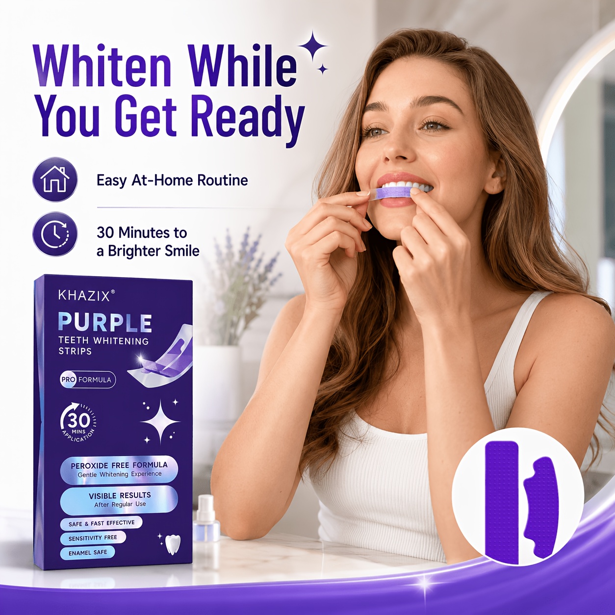 1/10 pares de tiras blanqueado - Teeth Whitening Street reseña y precio