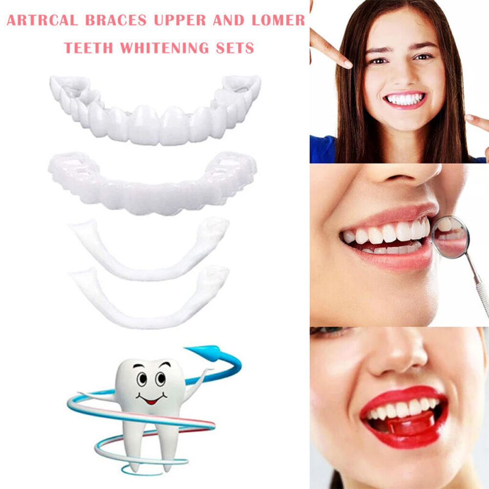 4-6 pares de dentaduras postiz - Teeth Whitening Mask reseña y precio
