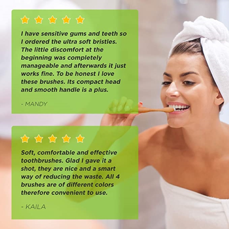 Juego de 50/100 Cepillos de Di - Teeth Whitening With Laser reseña y precio