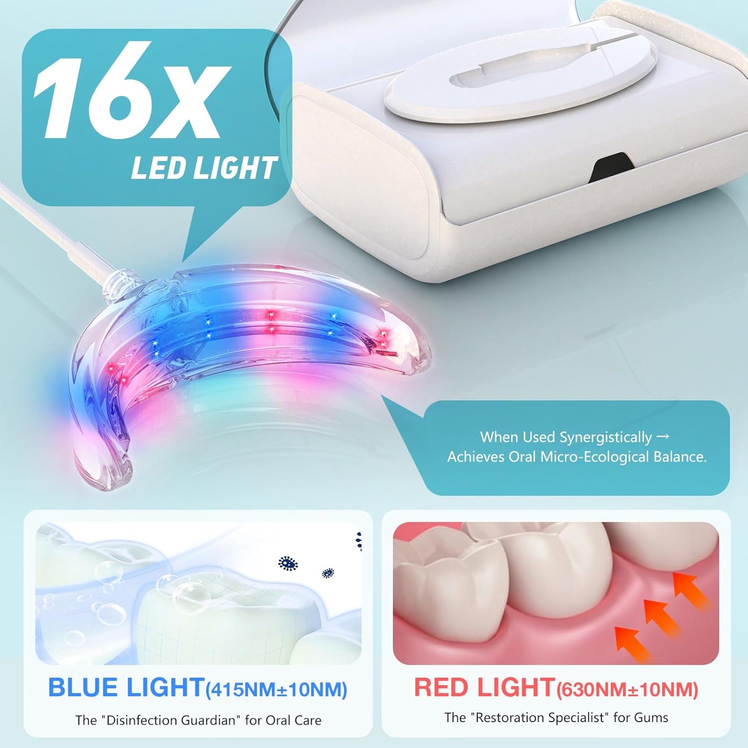 Lámpara Aceleradora de Blanque - Teeth Whitening With Trays reseña y precio