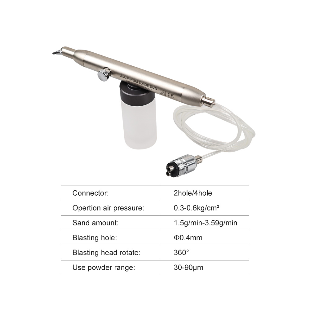 Pistola de arenado dental de v - Teeth Whitening Options reseña y precio